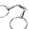 O Ring Horse Bits Flexible Linking Polished Stainless Steel Horse