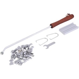 BBQ Branding Iron with Changeable Letters Perfect for Branding Steaks, Burgers, Chicken, Meat with Your Name Barbecue Steak Names Tool