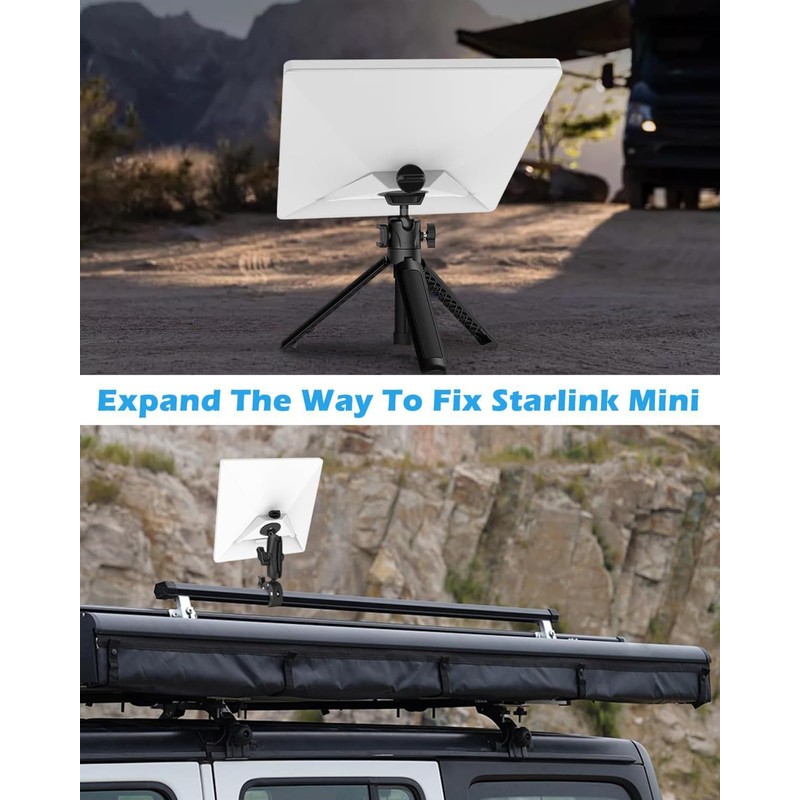 Mini Mount, Adjustable Clamp Mount for Mini Accessories with Mini