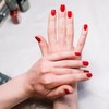 Beuniar Acrylic Natural Nail Tips 500Pcs Short French Artificial Square