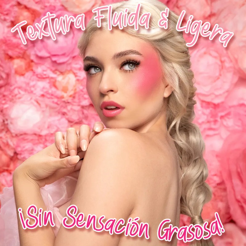 Rubor Líquido Pink Up Liquid Blush Larga Duración Tono del