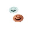 2 Pack Silicone Cup Cover Lids, 4.3 Inch Mug Covers