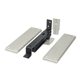 Deltana DASH95U15 Double Action Solid Brass Spring Hinge with Solid Brass Cover Plates