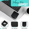 KOVEHN Ultra-Thin Portable Laptop Wrist Rest Pads (Onyx Black)