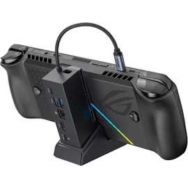 JSAUX Docking Station for ROG Ally X/ROG Ally/Steam Deck/Legion Go, 6-in-1 ROG Ally X Dock with HDMI 4K@120Hz, Gigabit Ethernet, Dual USB-A 3.2 Gen 1, USB-C 3.2 Gen 1 and PD 100W Charging-HB0609