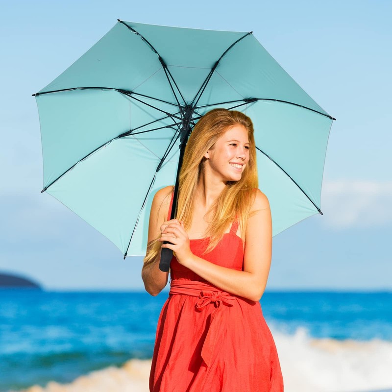 G4Free 47 inch UV Protection Golf Umbrella, Auto Open Vented
