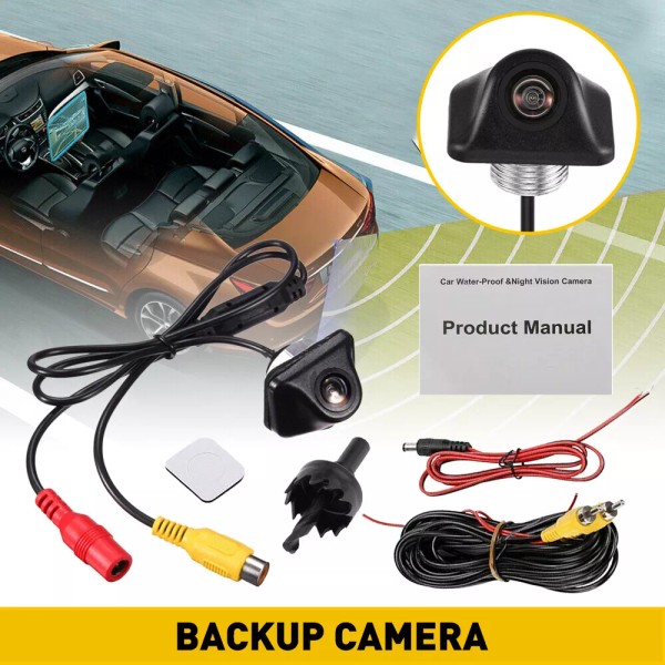 Unbranded License Plate Car Rear View Reverse Backup Parking Camera