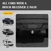 OGYE Metal Canada Flag Hitch Cover Plug (Fits 2" Receiver,