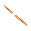 Carbonized Bamboo Contour Chopsticks - Disposable - 9 1/2" x