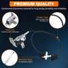 Yinlowa Side Door Latch Cable Rear Right Passenger Side for