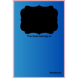 Notebook: Cool chalkboard Label Notebook,120 Pages, Great for College Students and Teachers