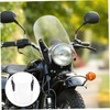 iplusmile Motorcycle Windshield Windscreen Easy Installation Compatible Models Construction Wind