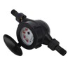 MUNEFE DN15 Water Meter, Water Meter Dry Flow, Cubic Water
