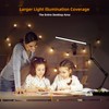 NOEVSBIG LED Desk Lamp with Clamp,2-in-1 Clamp on Desk Lamps