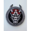 Unbranded Japanese Mask Embroidered Hook/Loop Morale Patch