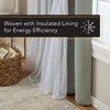 TOWN & COUNTRY LUXE Talia Double Layer Indoor Curtains, Sheer