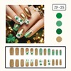 St. Patrick's Day Press on Nails Medium Square Fake Nails
