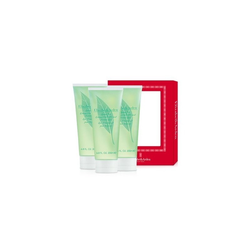 Elizabeth Arden Green Tea Body Wash 3-Piece Set (200ml x