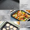 Baking Sheets,Small Cookie Trays, Nonstick Carbon Steel Baking Pan, Bakeware