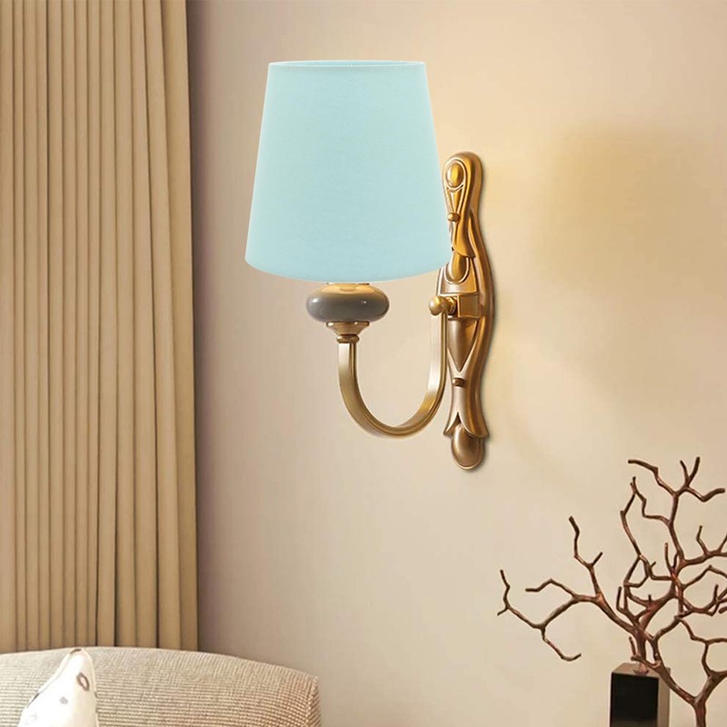 Uonlytech Small Lamp Shade Waterproof Barrel Lampshade Simple Cloth Lamp
