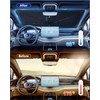 Car Windshield Sun Shade-Sun Ray Reflective Front Window Cover,Foldable Car