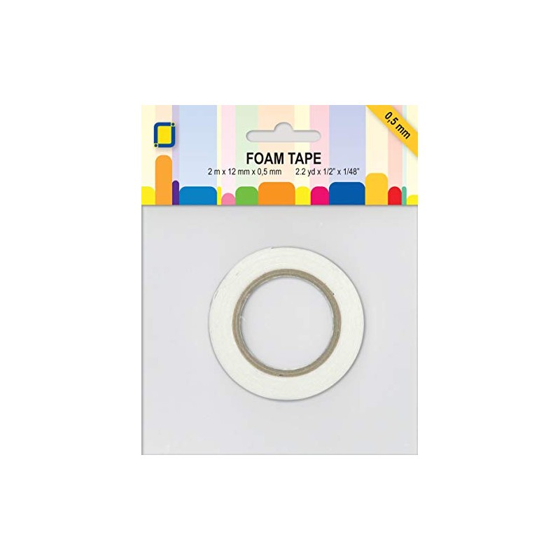 Personal Impressions Foam Tape Rolls 0,5 mm, Multicolour