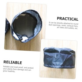FUNOMOCYA Grow Tents Vent Covers Duct Vent Cover for Growing Tents Elastic Band Buckle