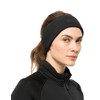 Jack Wolfskin Unisex Real Stuff Headband, Black