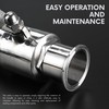 2" Tri-Clamp Ball Valve for home brewing, Stainless Steel 304,