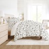 LINENS & HUTCH Geo Dash Pattern 3-Piece Duvet Cover Set