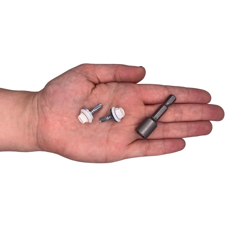 Marcopol Metal Roofing Screws 4.8 x 19 mm Self-Drilling Screws