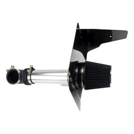 Suride Cold Air Intake Kit with Filter Heat Shield for 2010 Camaro LT 3.6L V6 (Black)