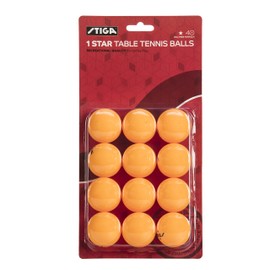 STIGA 1-Star Orange Balls (12-Pack)