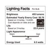 LUNO R20 Dimmable LED Bulb, 6.5W (45W Equivalent), 455 Lumens,