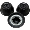 Kettle Grill Hub Cap 3-Pack Replacement Compatible with Weber Grill