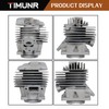 Timunr 44.7mm Cylinder Piston Gasket Kit Replacement for Stihl MS261