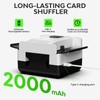 FarmNix Automatic Card Shuffler,Rechargeable Card Shuffler for 1-2 Decks