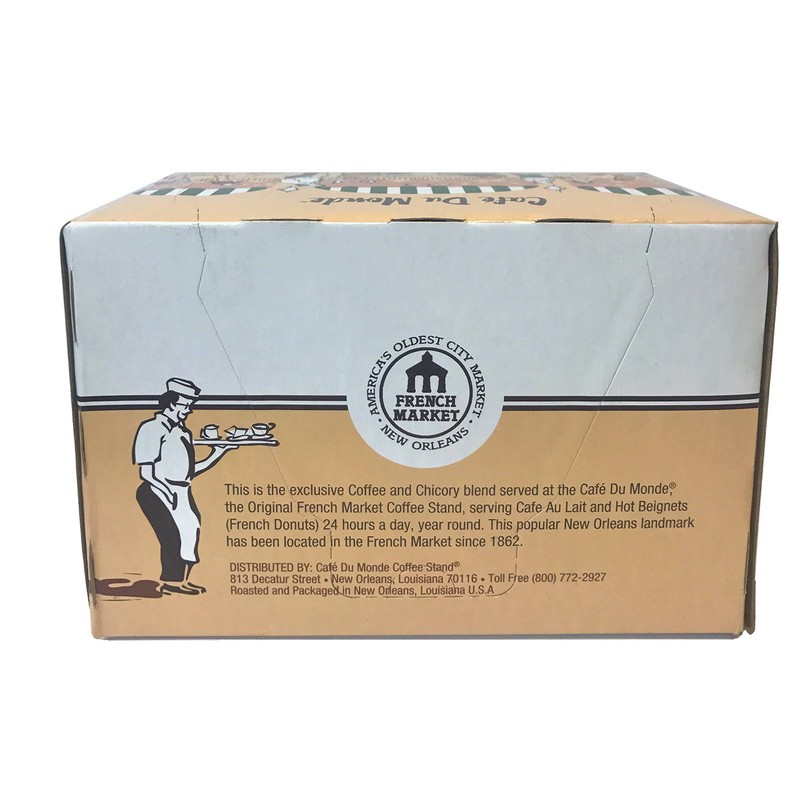 Cafe du Monde Coffee and Chicory 24 Single Serve Cups