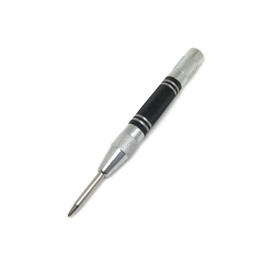 wumio Auto Punch, Center Punch, 1 Piece, For Scribing Work, Auto Center Punch, Marking, Punching, Springs, Point Scratches, Stainless Steel, Wood, Plastic, Walls and Floors