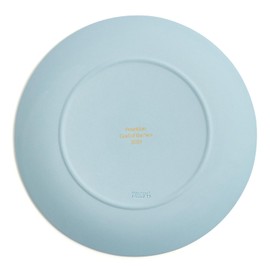 Wedgwood 1067342 Year Earplate, Jasper, 6.7 inches (17 cm), Olympus Twelve Gods Poseidon, Pale Turquoise