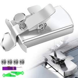 AXGG Pack of 8 Magnetic Seam Guide, Magnetic Seam Guide, Sewing Machine Accessories with 1 Magnetic Seam Guide, 4 Spools Sewing Machine, 2 Needle Threaders, 1 Scalable Seam Ripper