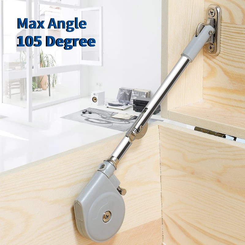RUYUFE Lid Stay 105 Degree Open with Soft Close, Lid
