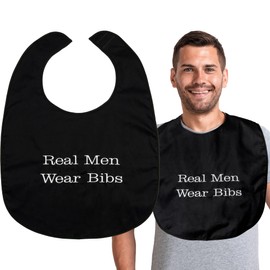 Adult Bibs For Men and Women - Gag Gifts For Adults Funny, Best Gifts for Elderly, Over the Hill Gag Gifts for Men, Gag Gifts for Eating, Bibs for Women