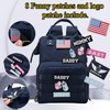 QWREOIA Diaper Bag Backpack for Dad and Mom with USB