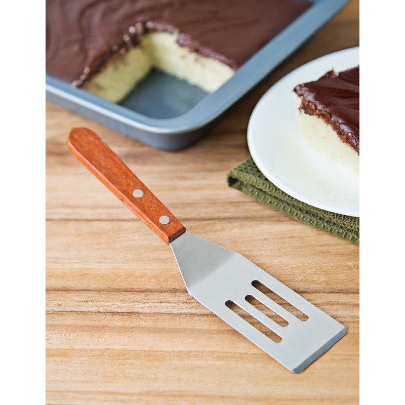 Fox Run Stainless Steel Mini Slotted Turner, 0.5 x 1.5