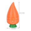 iplusmile 2Pcs Kitchen Countdown Timer Cartoon Carrot Mechanical Timer for