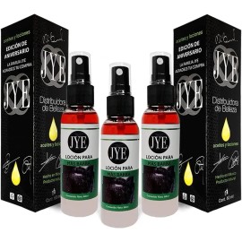 3 Frascos Locion Crecimiento Barba Bergamota Extra Fuerte