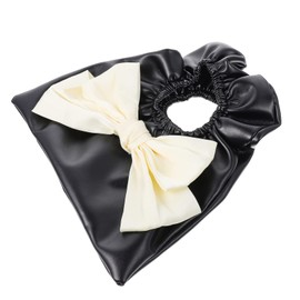 SHOWERORO Fashion Bowknot Handbag Large Zipper Tote Bag for Women Pu Bag Multifunctional