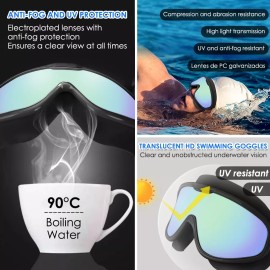 Retolit Gafas De Natación Para Adultos Con Protección Uv 6 En 1