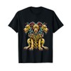 Three Faced Dog Hound of Hades Cerberus Costume Hellhound T-Shirt